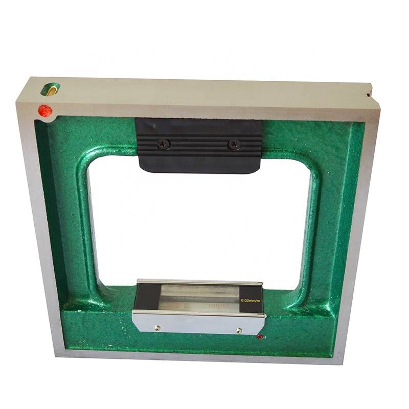 Roktools Precision Frame (square Block) Spirit Levels For Lathe 150*150mm